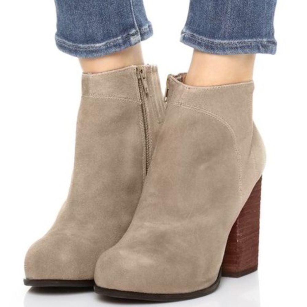 Jeffrey Campbell Hanger Suede Ankle Boots